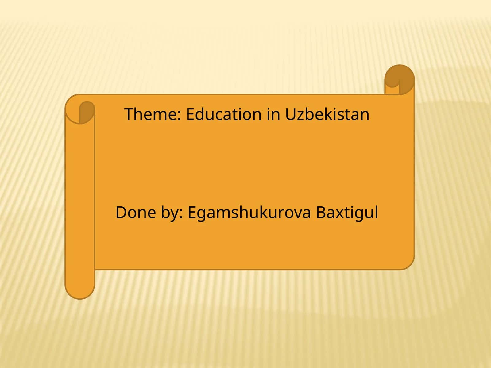 Education in Uzbekistan