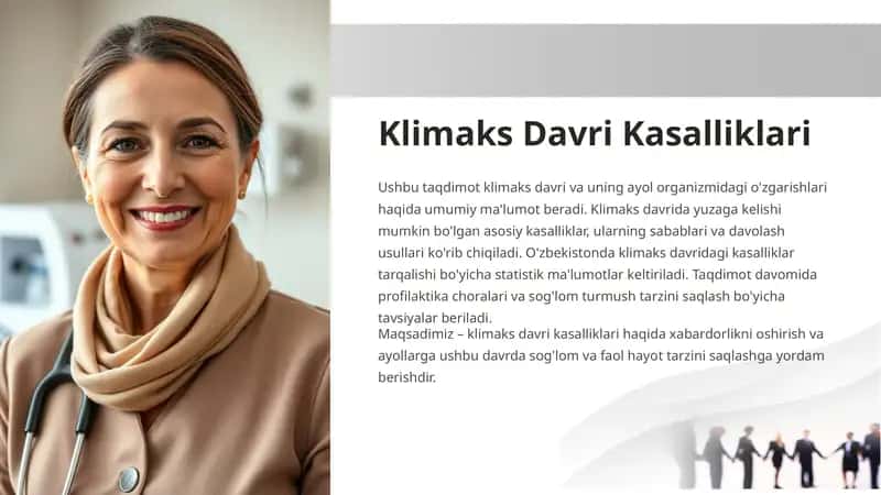 Klimaks Davri Kasalliklari