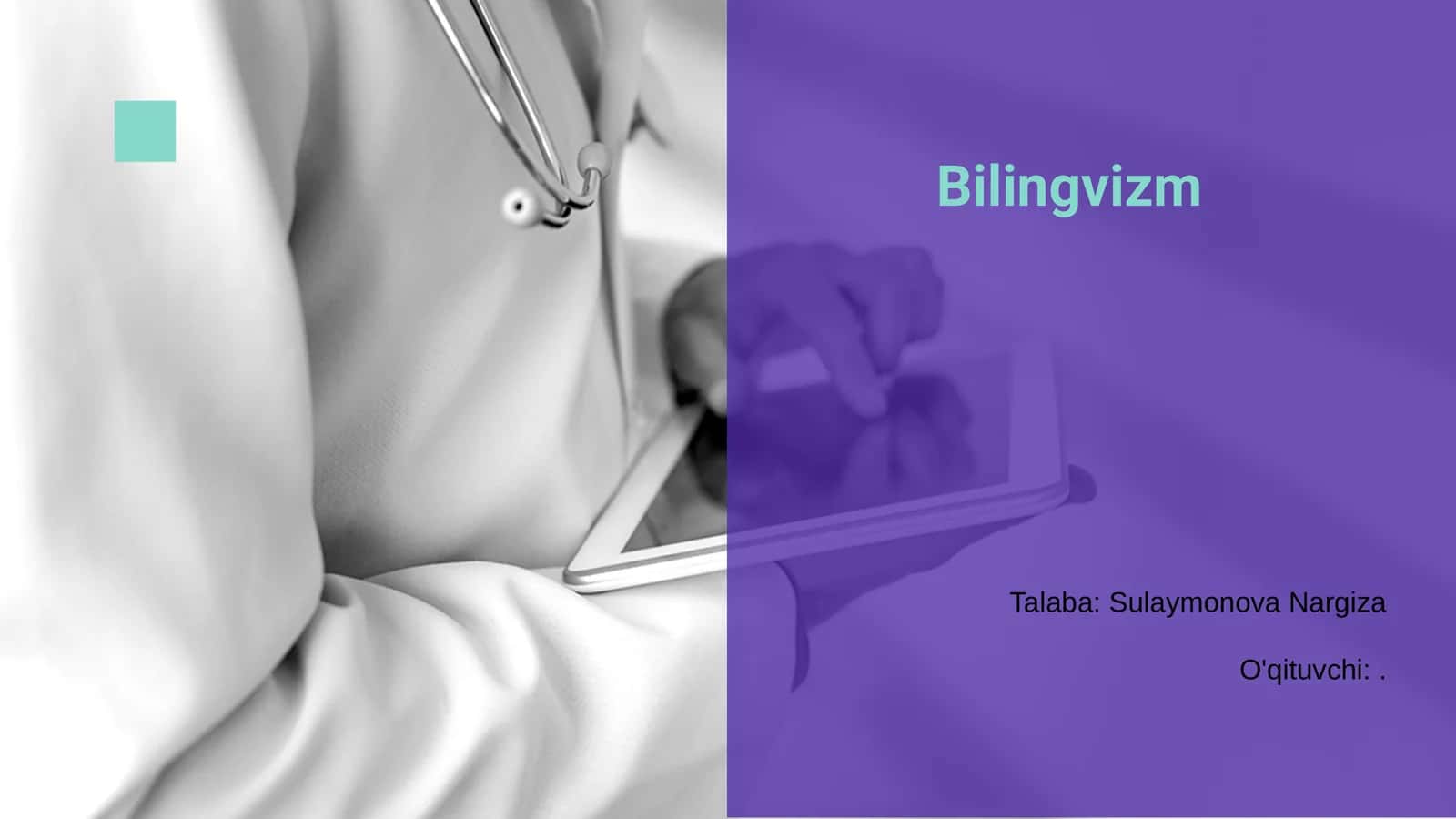 Bilingvizm