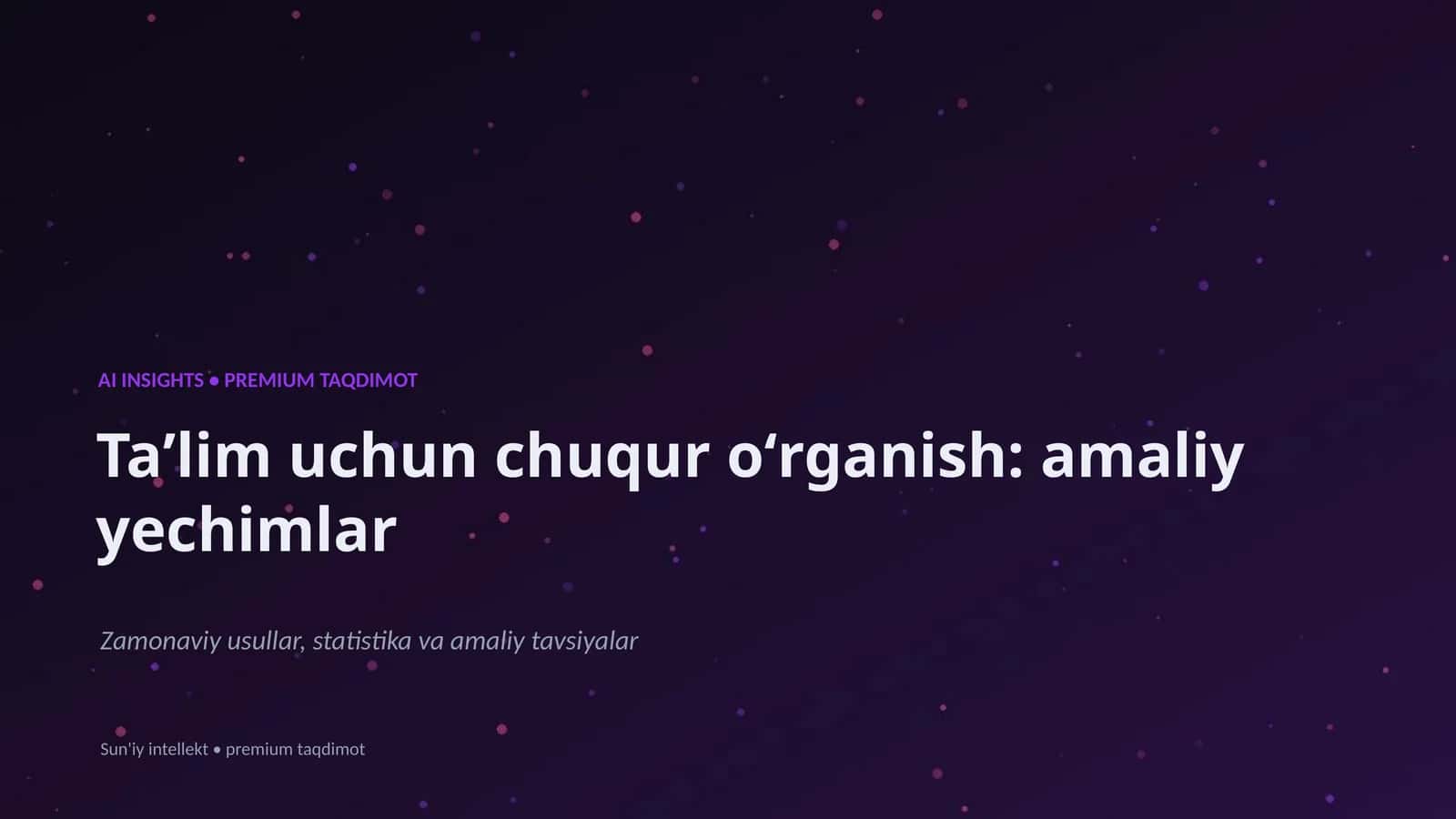 Premium Taqdimot