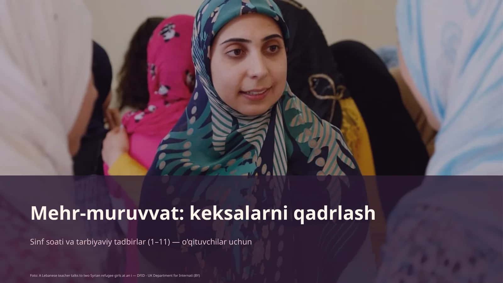 Mehr-muruvvat: keksalarni qadrlash