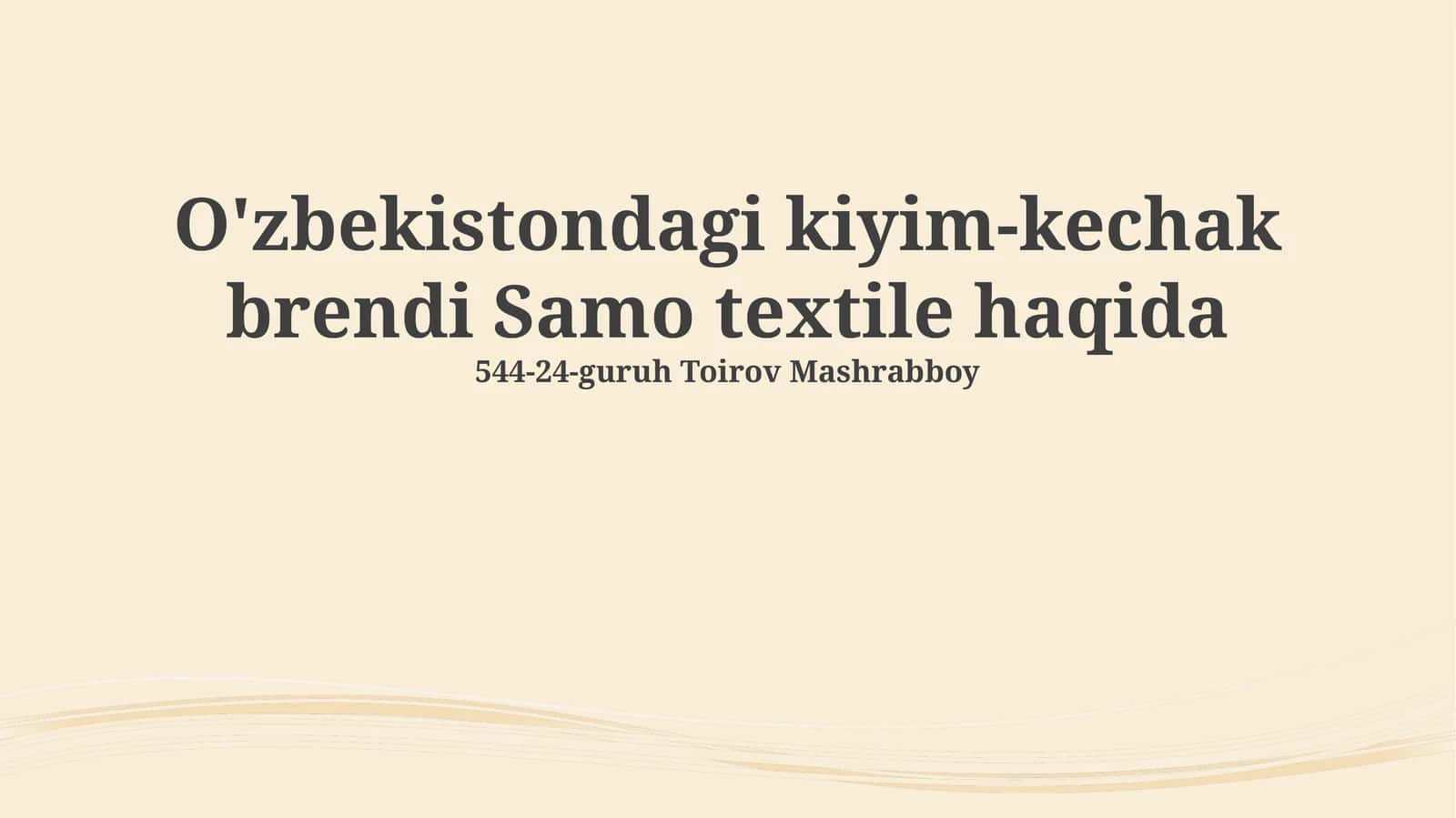 Samo Textile