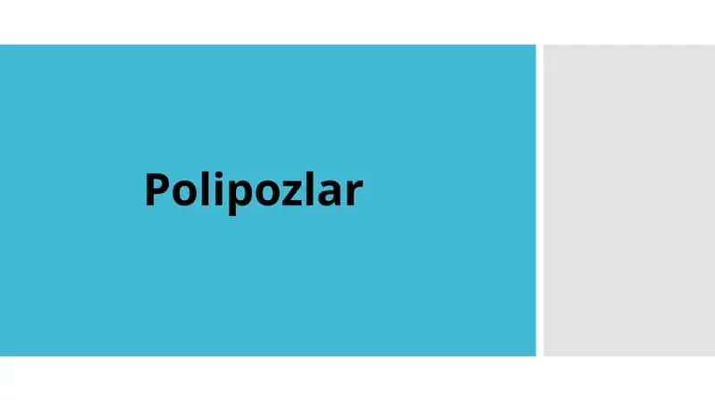 Polipozlar