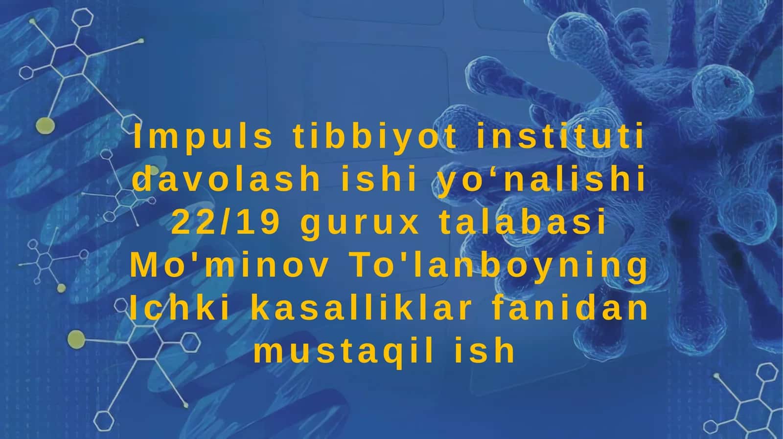 O‘tkir Nafas Yetishmovchiligi
