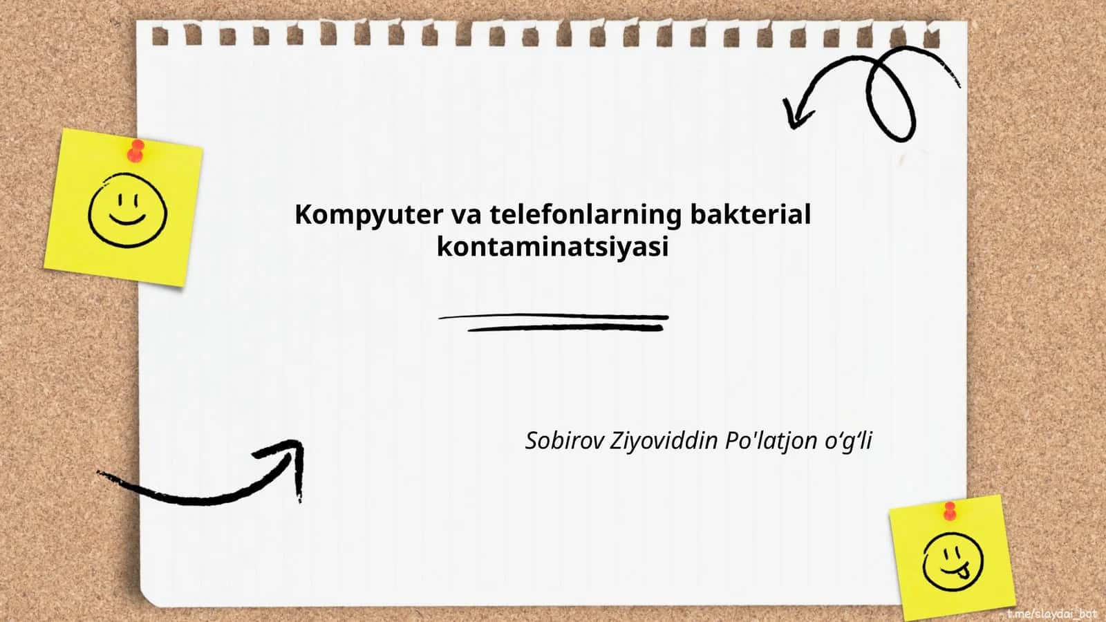 Kompyuter va telefonlarning bakterial kontaminatsiyasi