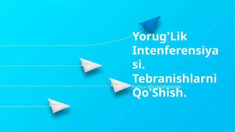 Tebranishlarni Qo'Shish