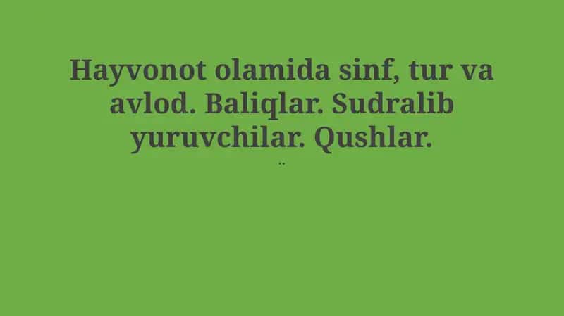 Biologik xilma-xillik, ekologik ahamiyat va saqlash muammolari