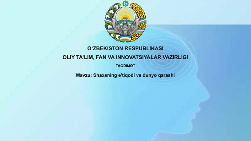 E'tiqodlar va Dunyoqarash