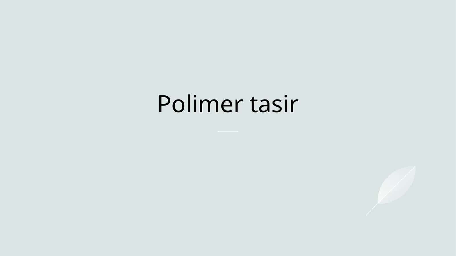 Polimertasir