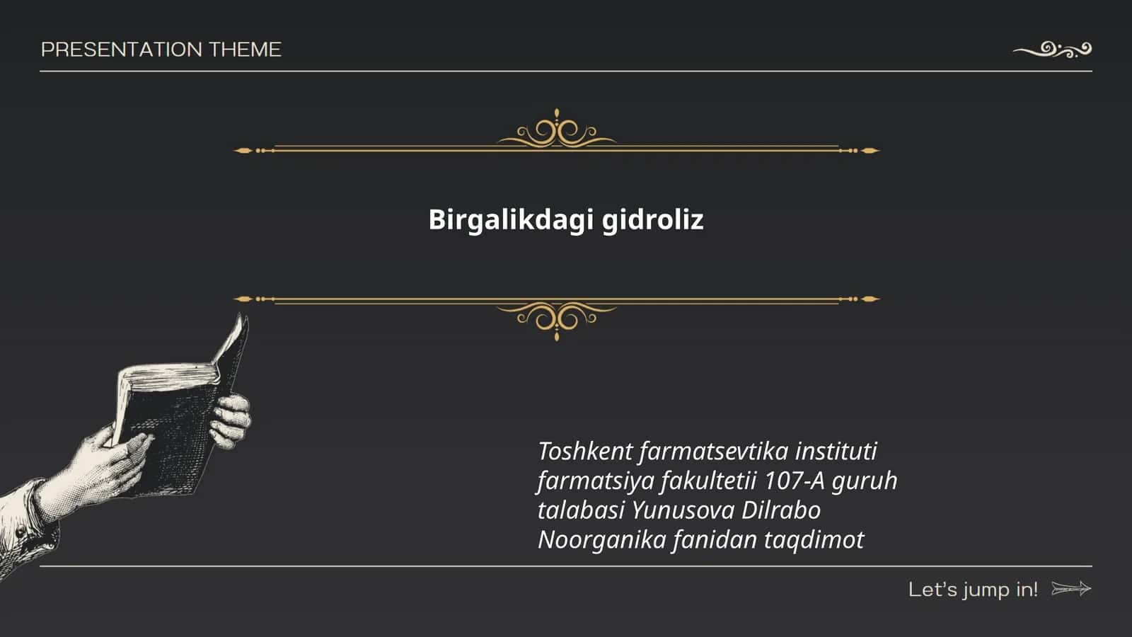 Birgalikdagi gidroliz