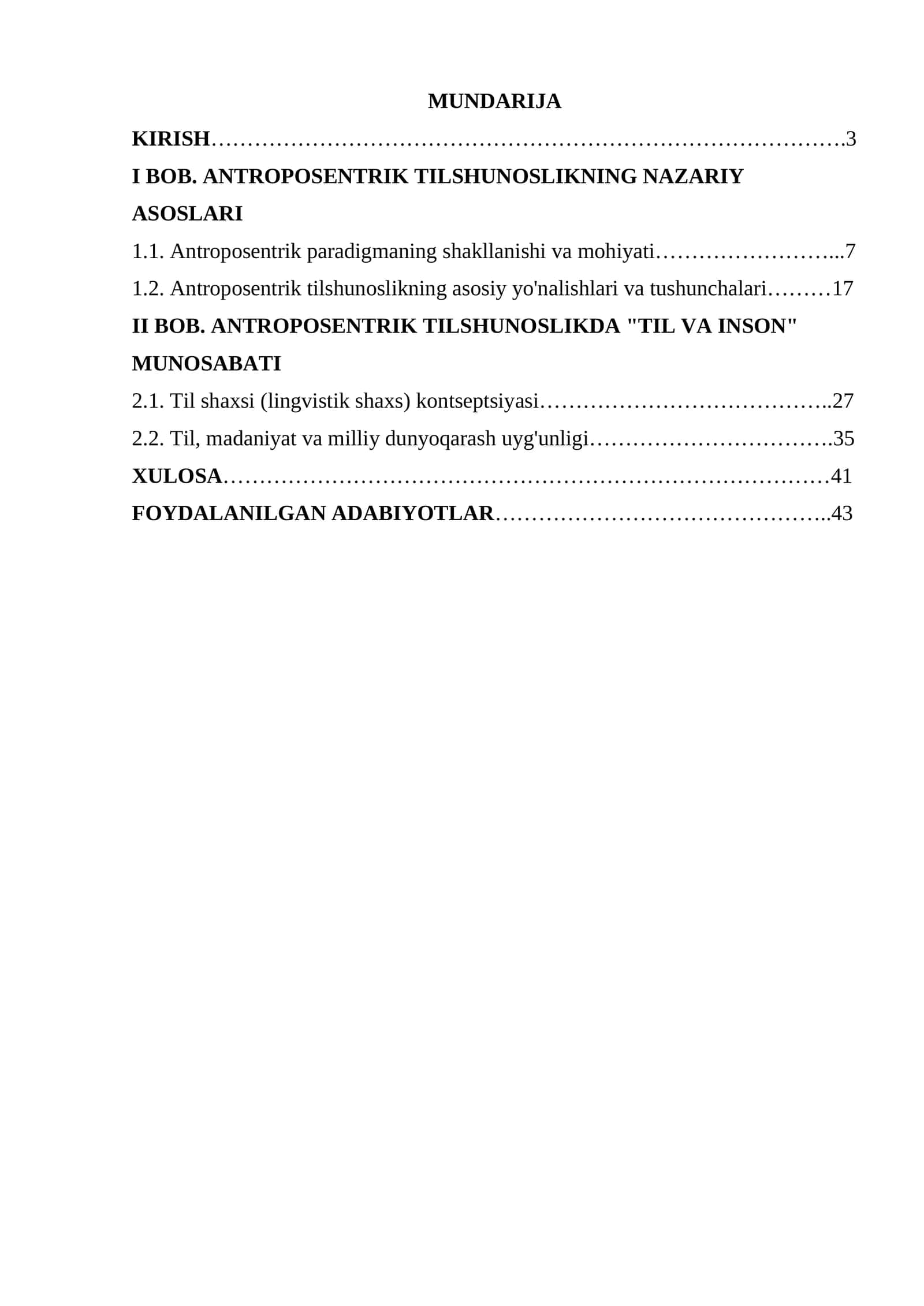 Antroposentrik tilshunoslik