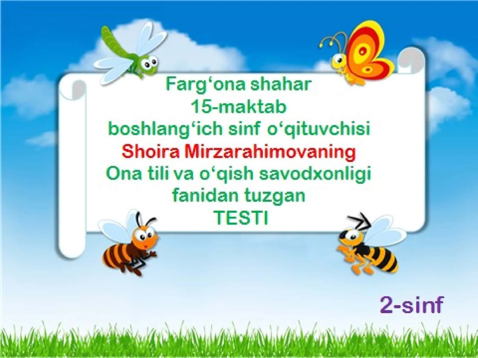 YOZUV “YOVUZ” BO‘LMASIN she’rining muallifi kim?