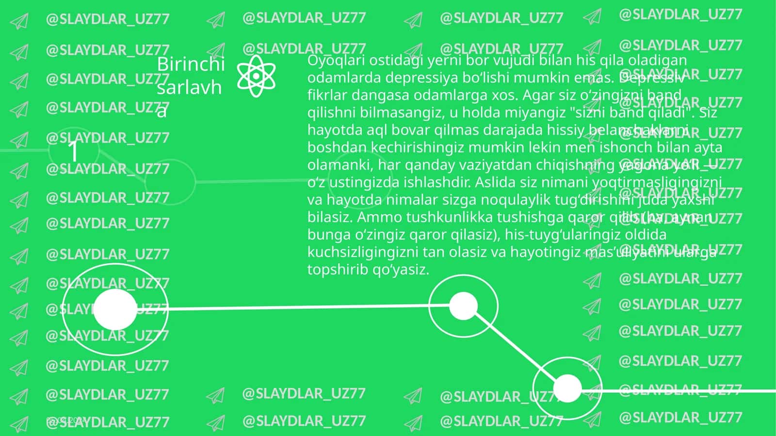 Oyqli odamlarni depressiyadan qanday ko'zdan o'tkazish mumkin