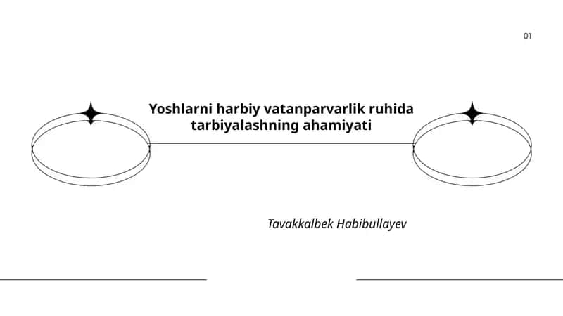 Yoshlarni harbiy vatanparvarlik ruhida tarbiyalashning ahamiyati