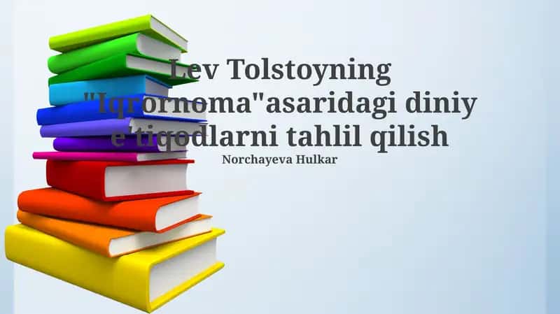 Tolstoyning "Iztirob"