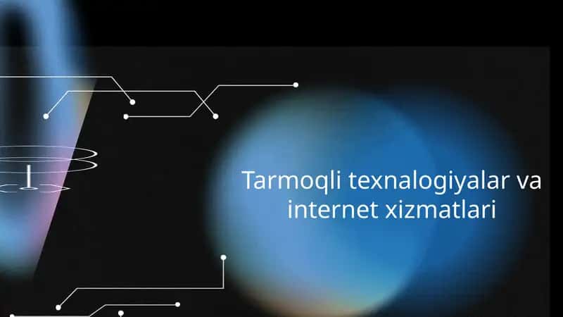 Kompyuter Tarmoqlari: Kirish