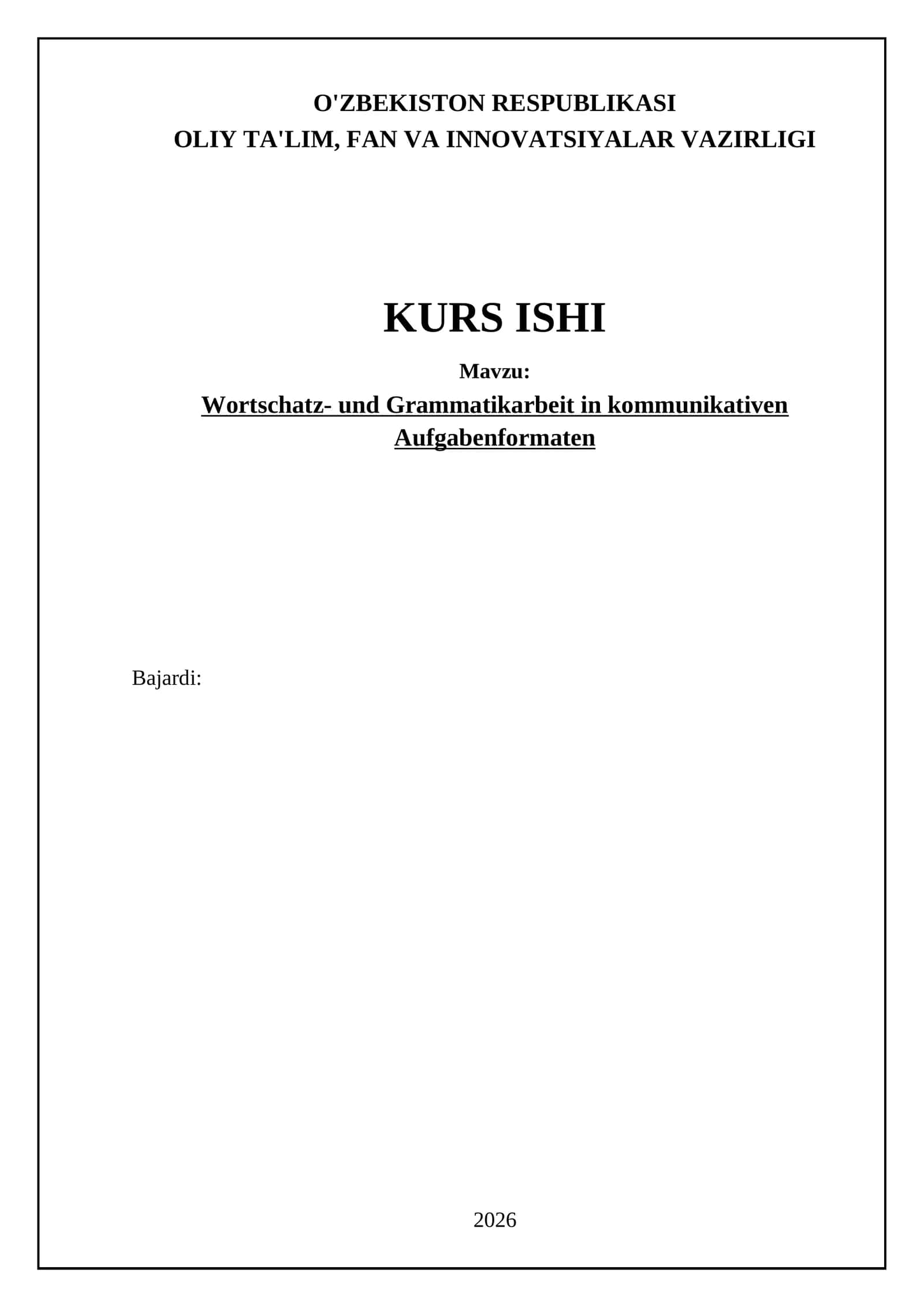 Wortschatz- und Grammatikarbeit in kommunikativen Aufgabenformaten