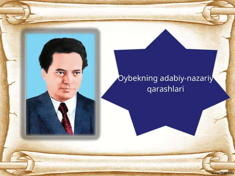 Oybekning adabiy-nazariy qarashlari