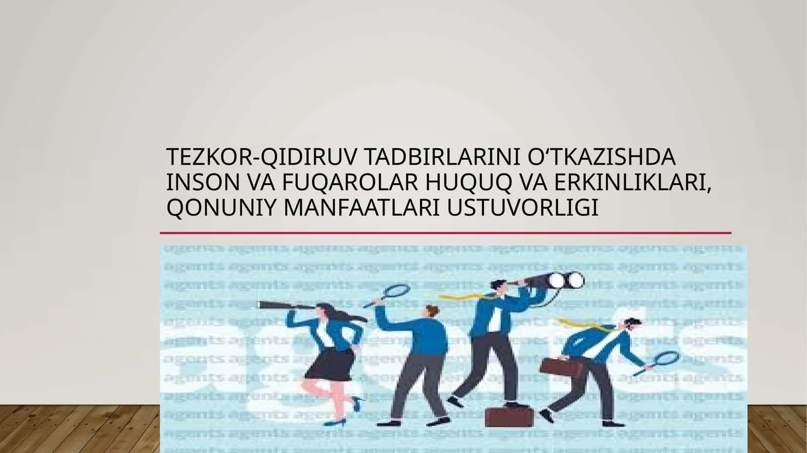 Tezkor-qidiruv faoliyati