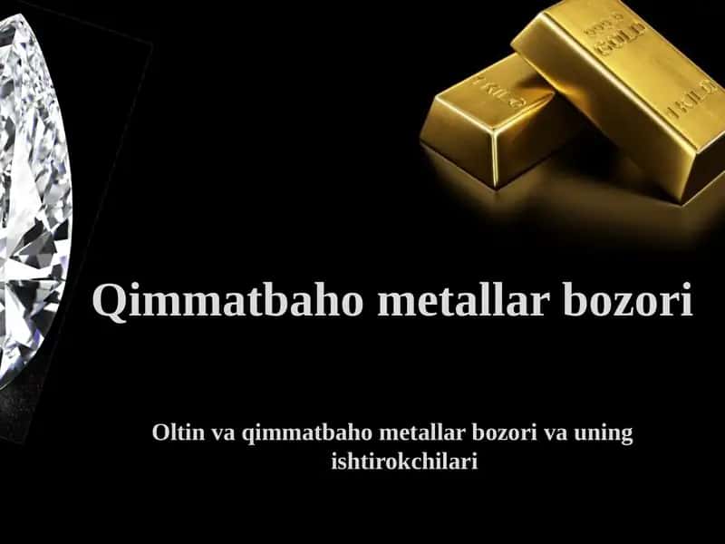 Qimmatbahometallar bozori