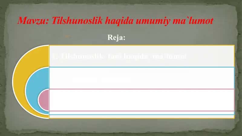 Tilshunoslik
