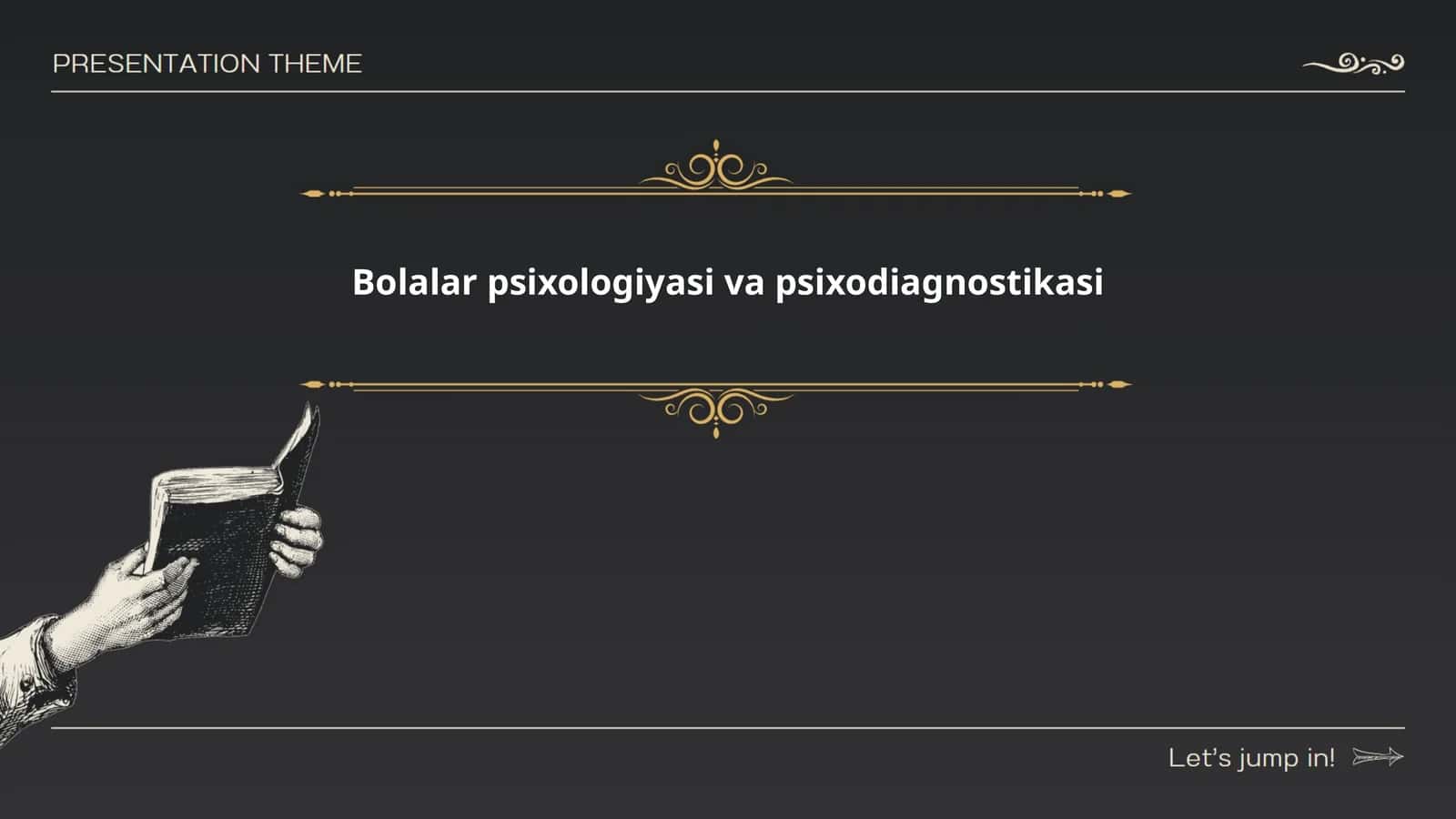 Bolalar psixologiyasi va psixodiagnostikasi