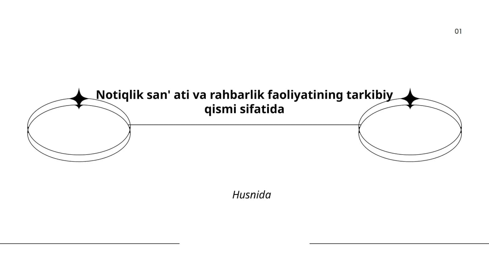 Notiqlik san'ati va rahbarlik faoliyatining tarkibiy qismi sifatida