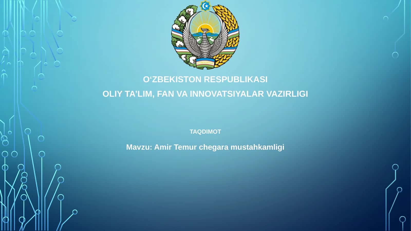 Amir Temurchegaramustahkamligi