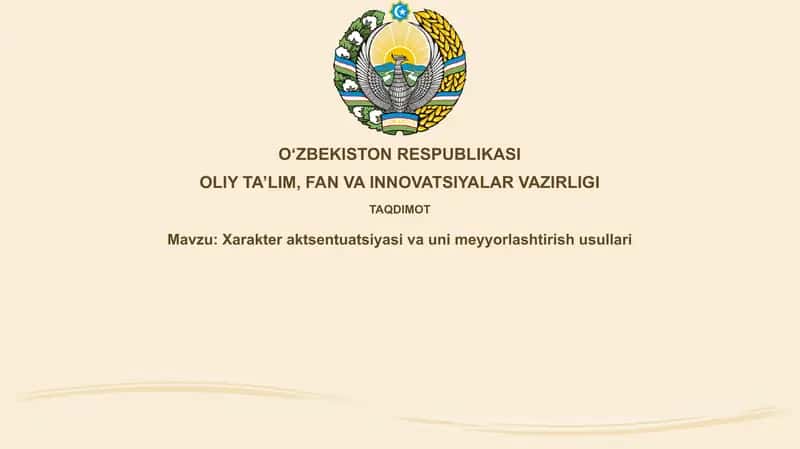 Xarakteraktsentuatsiyasivaunimeyyorlashtirishusullari
