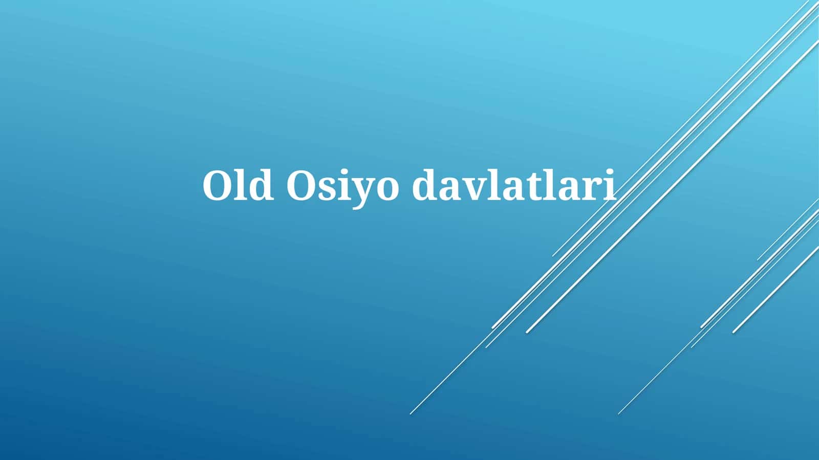 OldOsiyodavlatlari