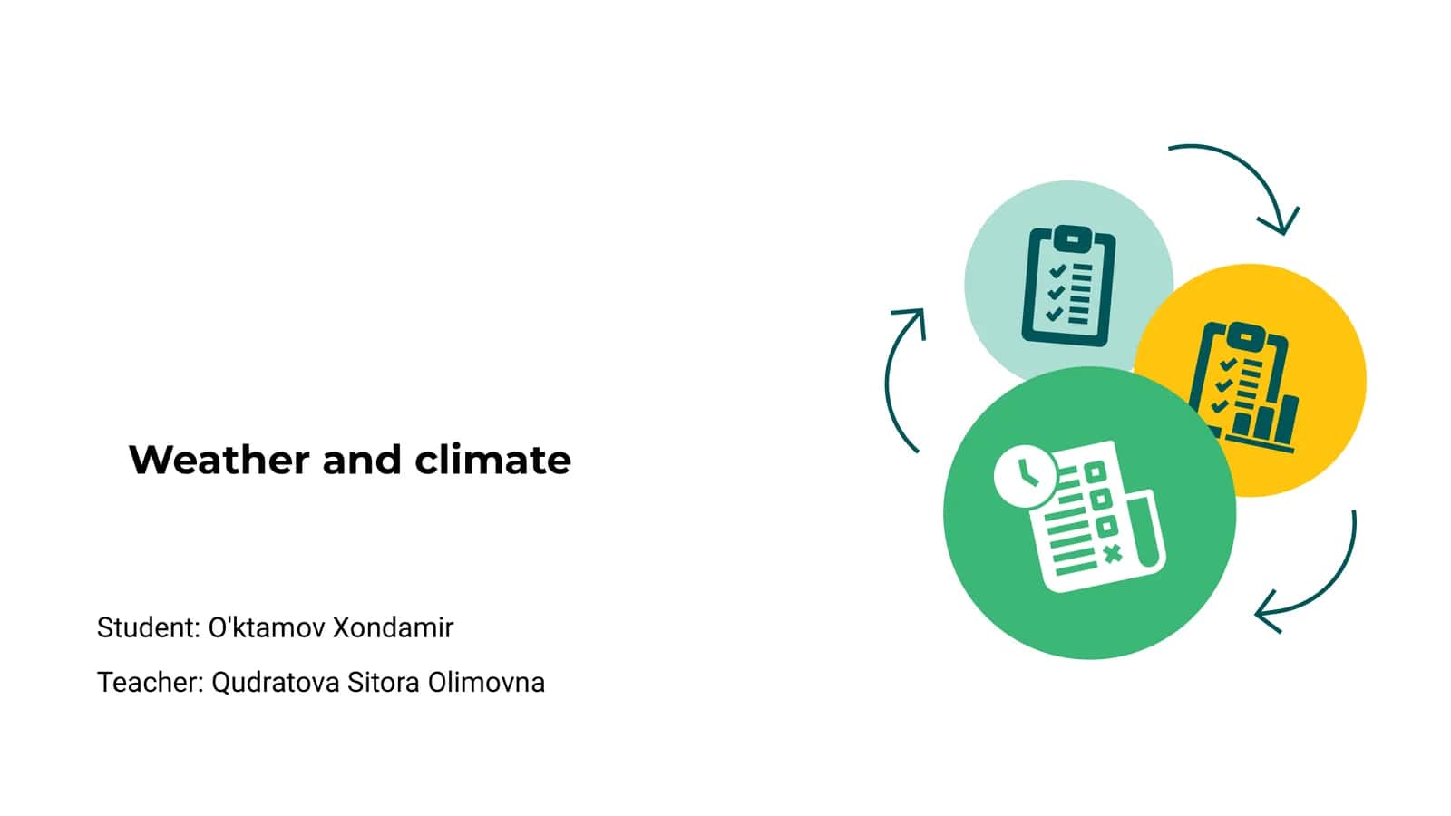 Weather and Climate