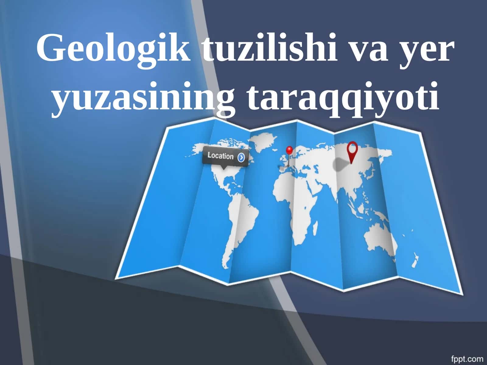 Geologik tuzilishi va yer yuzasining taraqqiyoti