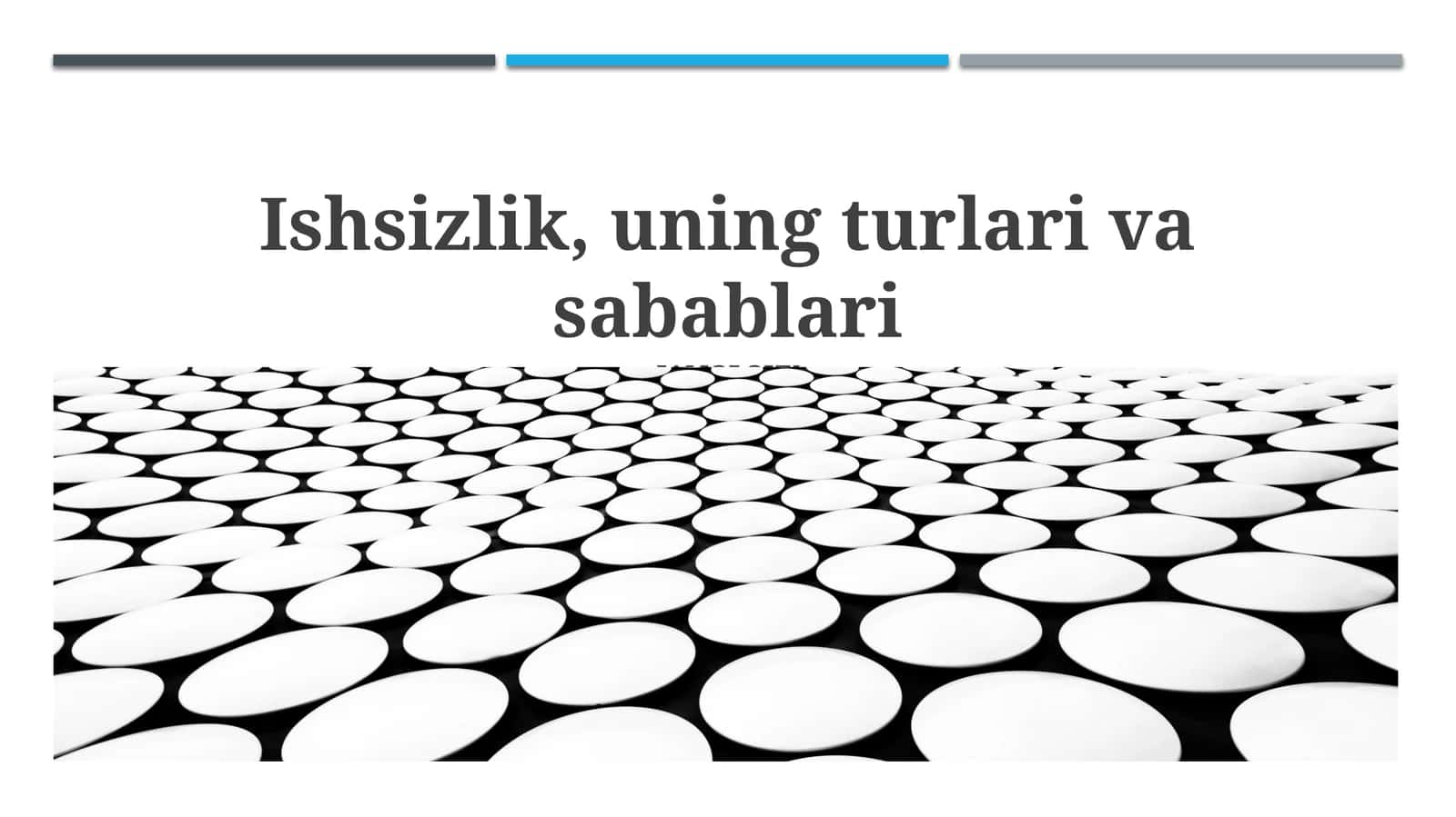 Ishsizlik Ta'rifi va Turlari