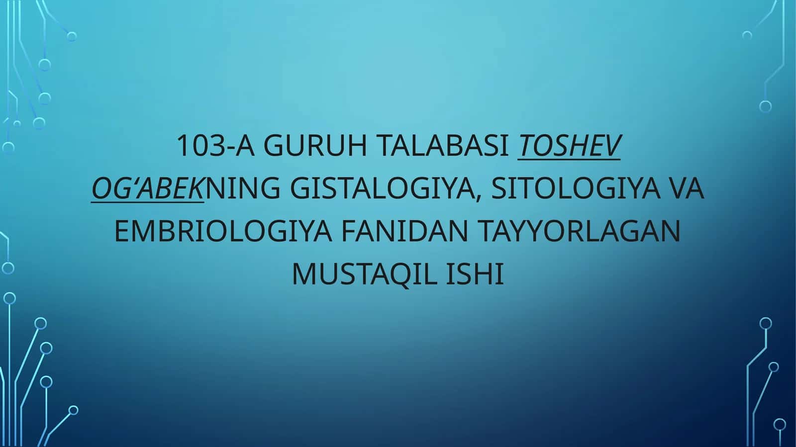 Gipotalamus neyrosekretsiyasining strukturaviya soslari .Endokrinva nerv tizimining aloqasi.Endokrinvaimmuntizimining o’zaro aloqasi