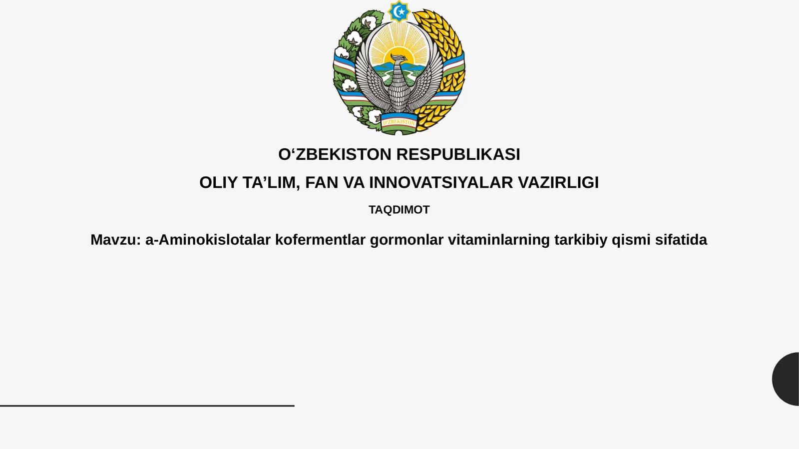 Amino Kislotalar: Asosiy Vazifalar