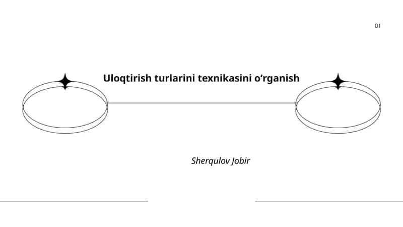 Uloqtirish turlarini texnikasini oʻrganish
