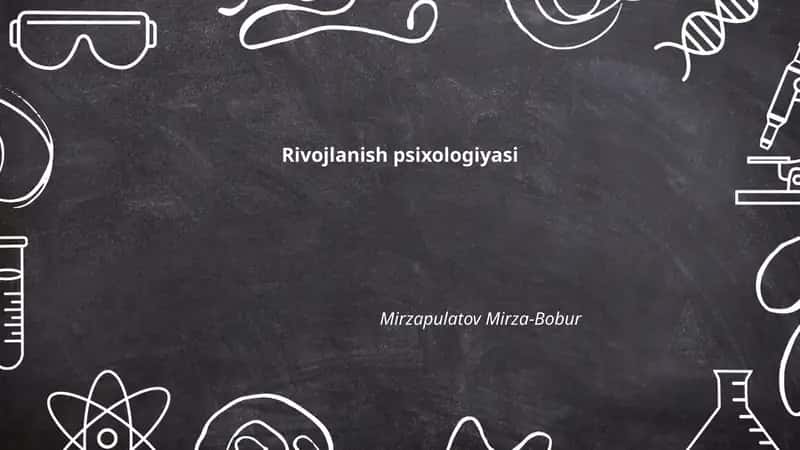 Rivojlanish psixologiyasi