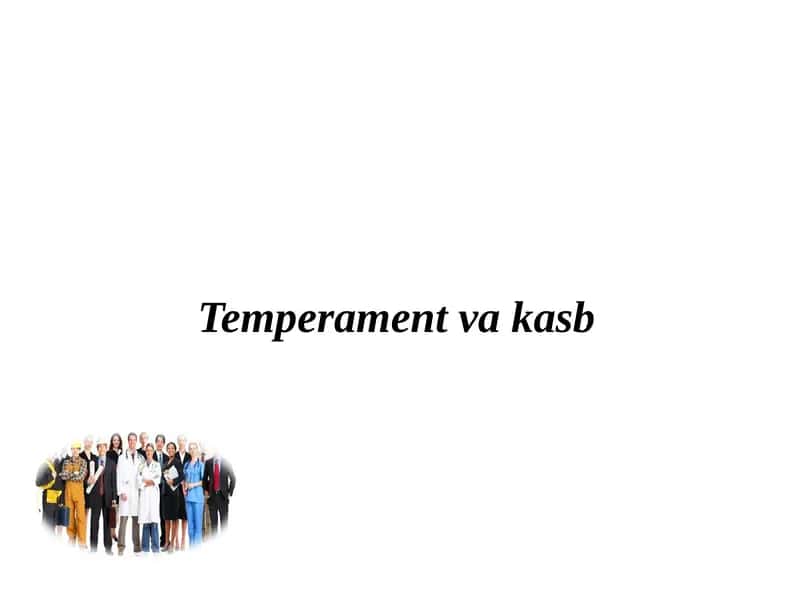 Temperament vakasb