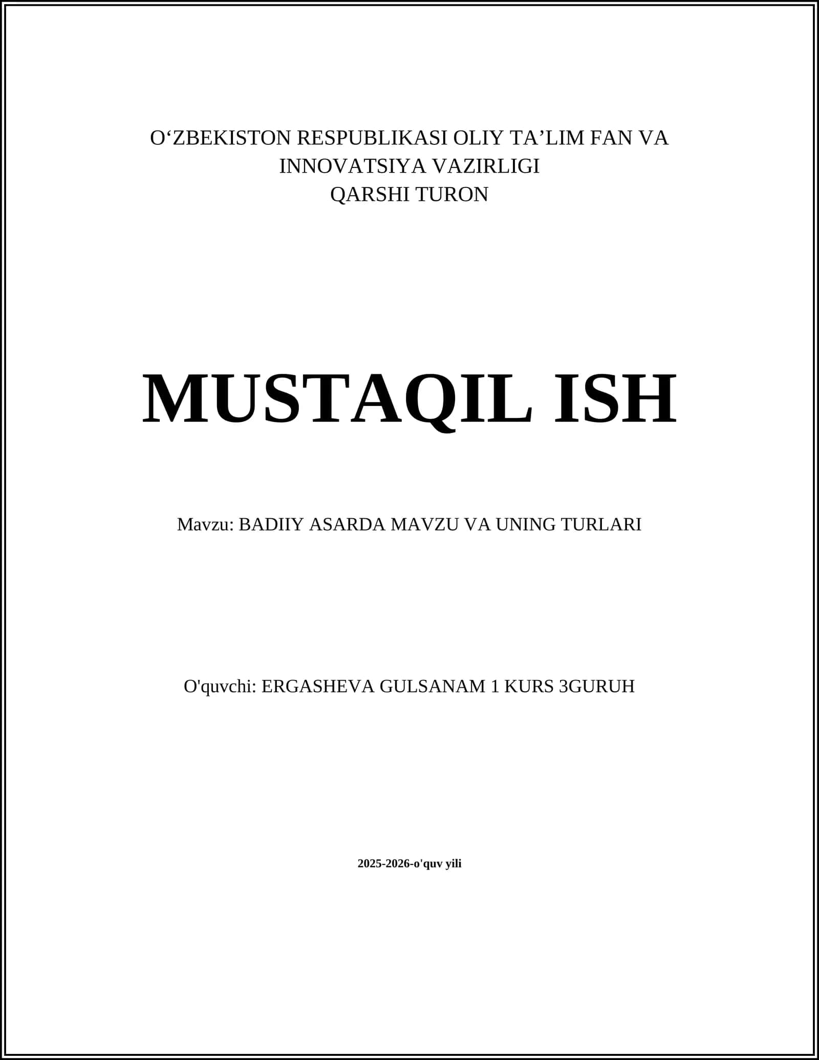 BADIIY ASARDA