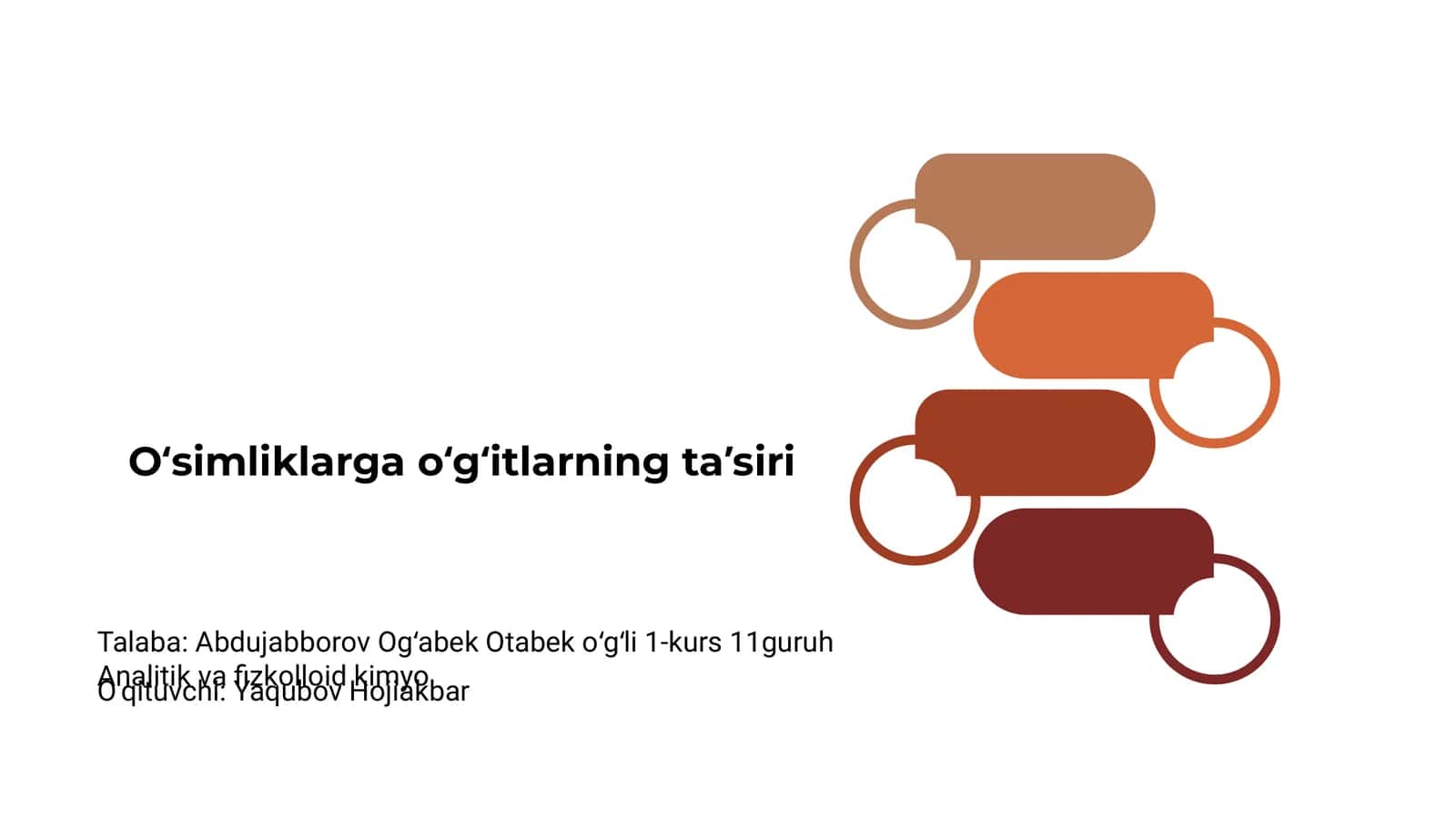 Oʻsimliklarga oʻgʻitlarning taʼsiri
