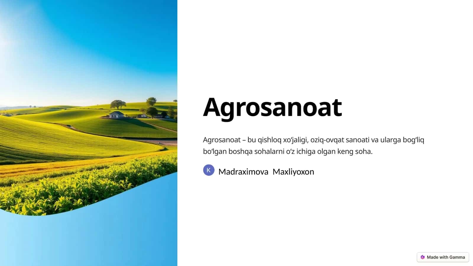 Agrosanoat