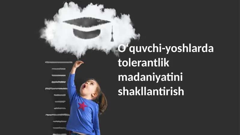 Tolerantlik madaniyatini shakllantirish