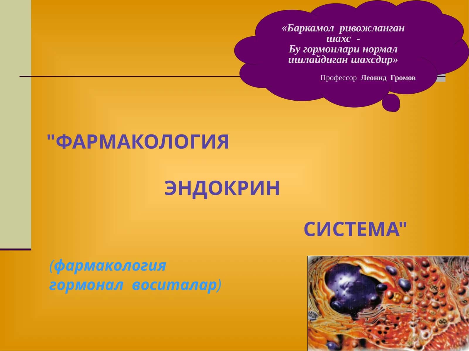 ЭНДОКРИН СИСТЕМА