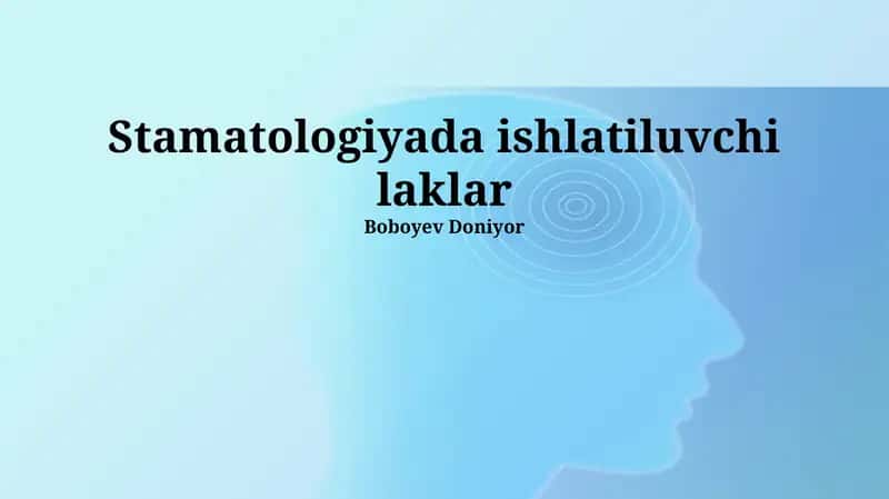 Tish Laklarining Tarixi va Rivojlanishi