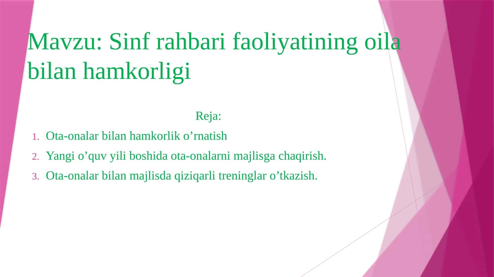 Sinfrahbarifaoliyatiningoilabilanhamkorligi