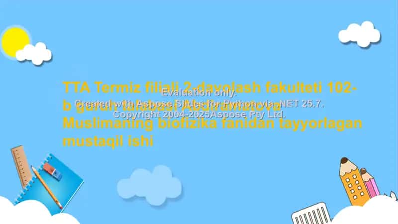 Eshitish biofizikasi elementlari. Koxlear implantatsiya