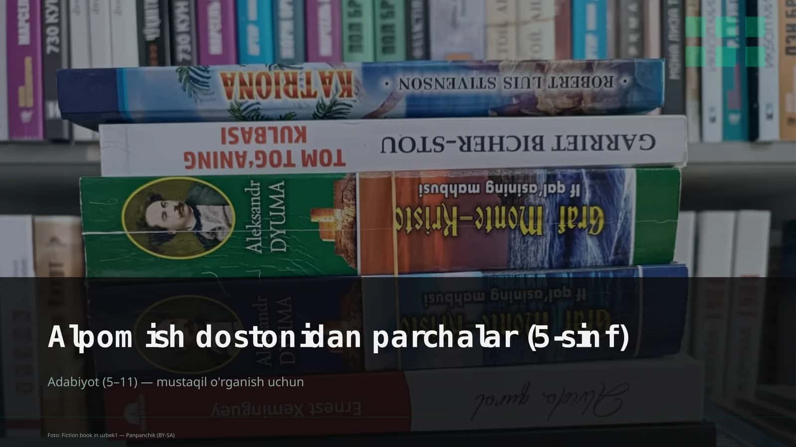 Alpomish dostonidan parchalar (5-sinf)