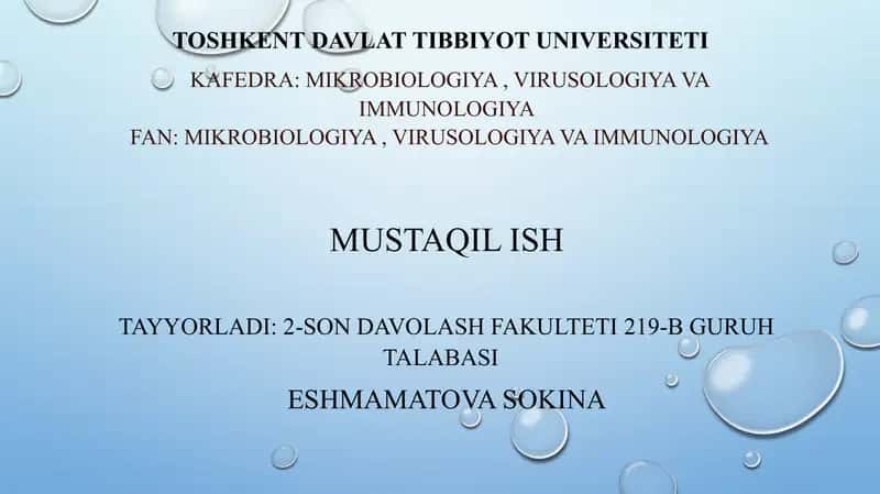 Bakteriyalar klassifikatsiyasi, toksonomiyasi