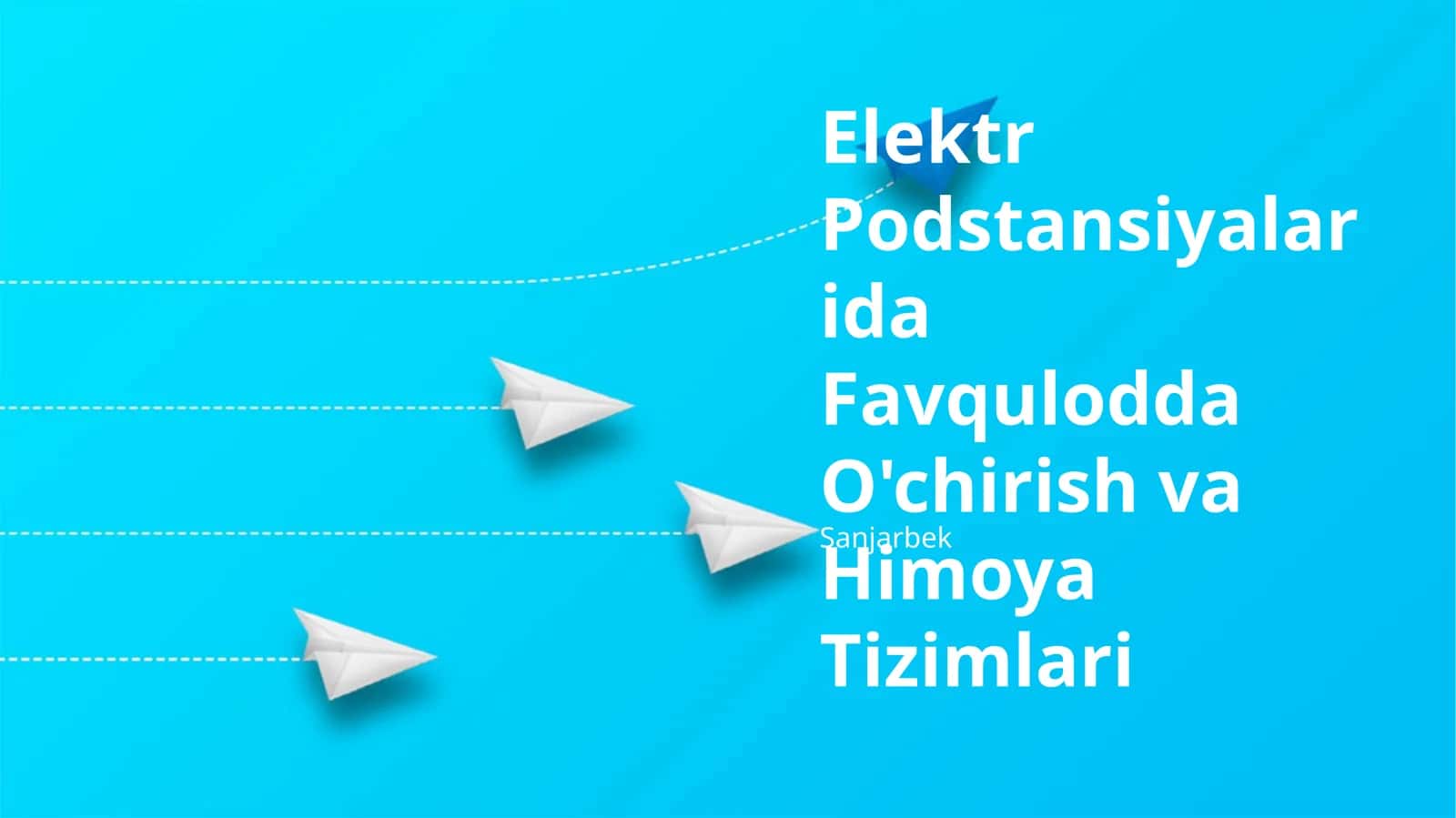 Elektr Podstansiyalarida Favqulodda O'chirish va Himoya Tizimlari