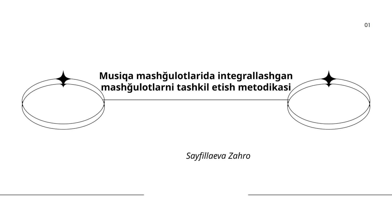 Musiqa mashğulotlarida integrallashgan mashğulotlarni tashkil etish metodikasi